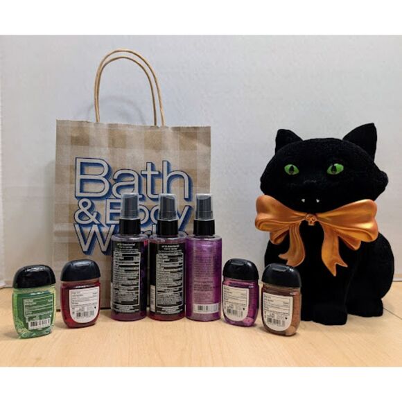 Bath & Body Works Halloween Anti-Bacterial Hand Spray + Gel + Mini Shimmer Mist - Picture 2 of 3